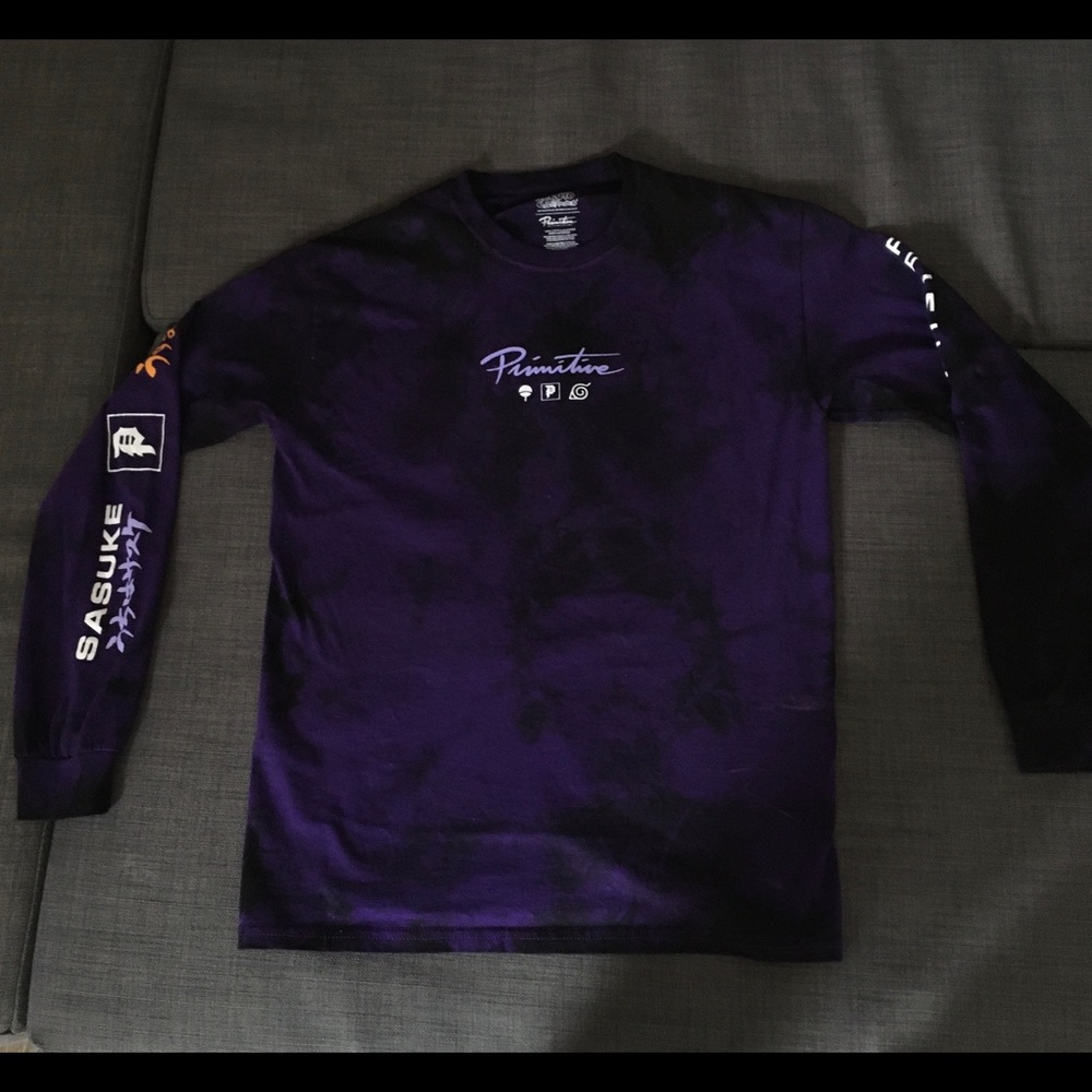 Primitive x Naruto Powers Washed Tie-Dye L/S Tee
